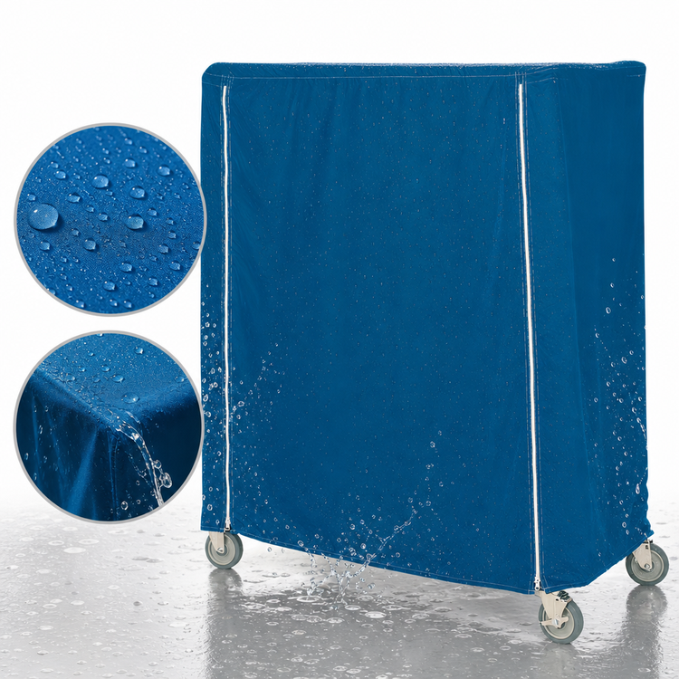 Product image #3 for Metro Waterproof Vinyl-Nylon Cart Cover for 36 x 24 x 54 Inch Queen Mary/Banquet Cart