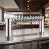 Thumbnail image #3 for Perlick 2-Column Pass-Thru Glycol-Cooled Countertop Draft Beer Tower, 10 Faucets, 46 Inches Wide