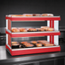 Thumbnail image #3 for Hatco Glo-Ray Designer Horizontal 27-Inch Countertop Hot Food Display Warmer with Dual Heated Glass Shelves