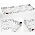 Thumbnail image #3 for Eagle Group QuadTruss 1454S Wire Shelf, 54"W x 14"D, QuadTruss, Stainless Steel, 600 lb. Capacity Case of 2