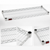 Thumbnail image #3 for Eagle Group QuadTruss 54-Inch x 14-Inch Stainless Steel Wire Shelf