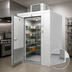 Thumbnail image #3 for Arctic Industries BL1012-C-SC 10' x 12' Indoor Floorless Walk-In Cooler with Self-Contained Refrigeration, 35°F Holding