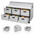 Thumbnail image #3 for Centerline by Traulsen 72-Inch 6-Drawer Mega Top Prep Table Refrigerator