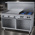 Thumbnail image #3 for Garland G Starfire Pro 60-Inch Gas Restaurant Range with 4 Open Burners and 36-Inch Griddle