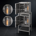 Thumbnail image #3 for Steamcraft Ultra 3 Stacked Electric High-Speed Convection Steamer with Stand, 2 Compartments, EasyTimer