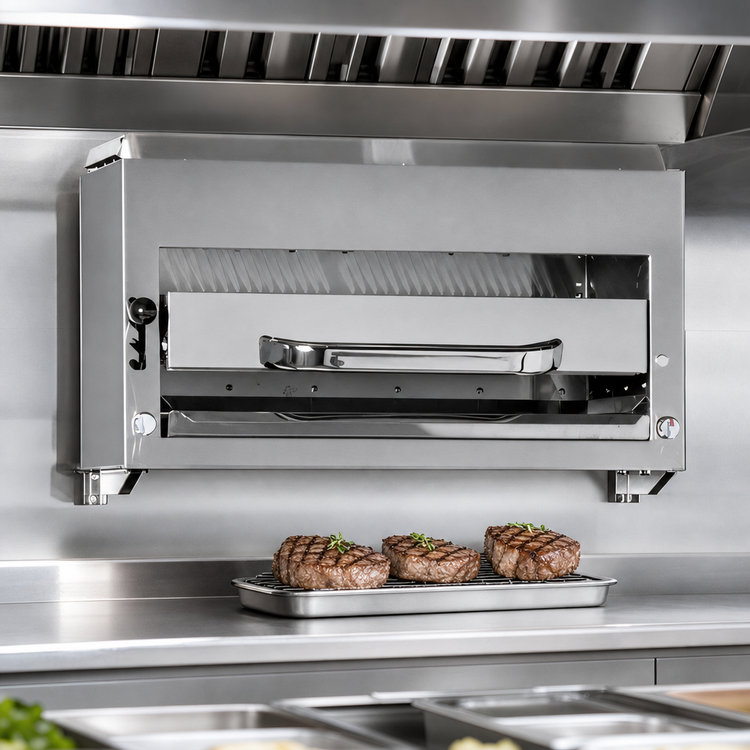 Product image #3 for Southbend Platinum 48-Inch Compact Gas Infrared Salamander Broiler, Riser Mount
