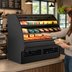 Thumbnail image #3 for Fusion® 75-3/8 Inch Wide Self-Service Countertop Refrigerated Merchandiser, Open Front, Remote Refrigeration