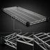 Thumbnail image #3 for EAGLEbrite Quad-Adjust 72-Inch x 18-Inch Wire Shelf, 600 lb Capacity, Zinc Finish