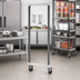 Thumbnail image #3 for Camshelving Elements XTRA Mobile Post Kit with Swivel Casters, 24-1/2 Inch Wide x 72 Inch High, Speckled Gray