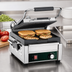 Thumbnail image #3 for Waring Panini Perfetto Compact Countertop Electric Panini Grill, 208V, Ribbed Cast Iron Plates
