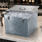 Thumbnail image #3 for Delfield 203 Drop-In Ice Chest, 90 lb Capacity, Lift-Off Stainless Steel Cover, Without Cold Plate