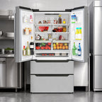 Thumbnail image #3 for Koolmore RERFDSS-22C 22.5 Cu. Ft. French Door Bottom-Freezer Refrigerator, Stainless Steel, Frost-Free