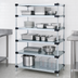 Thumbnail image #3 for Quantum Stationary Solid Shelving Starter Kit, 42