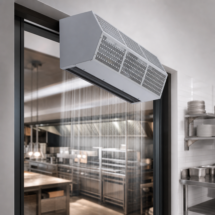 Product image #3 for Berner Sanitation Certified High Performance 7 36-Inch Ambient Unheated Air Curtain