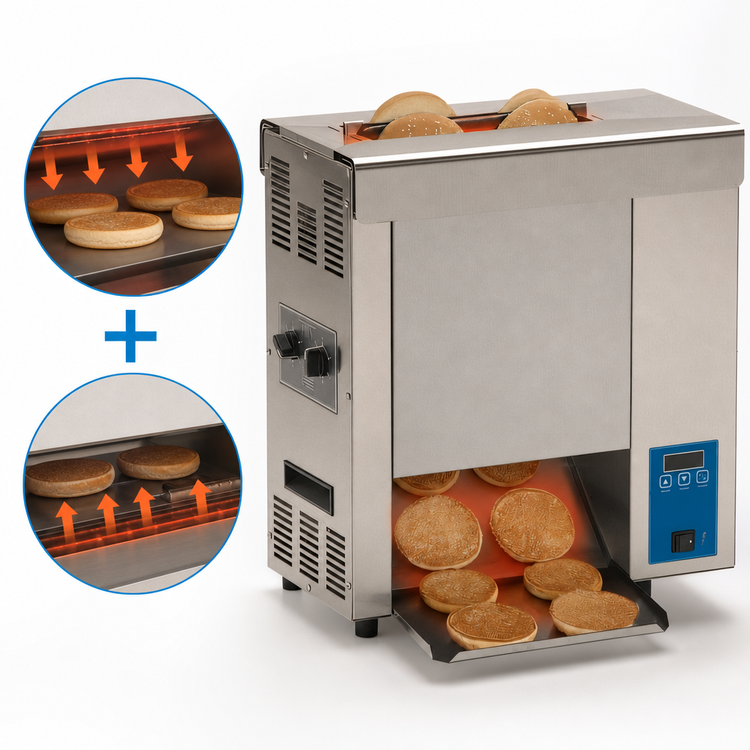 Product image #3 for Antunes Vertical Contact Conveyor Toaster, Countertop, 208V, 1-Phase
