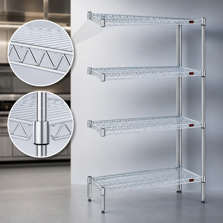 Patented QuadTruss® Shelves