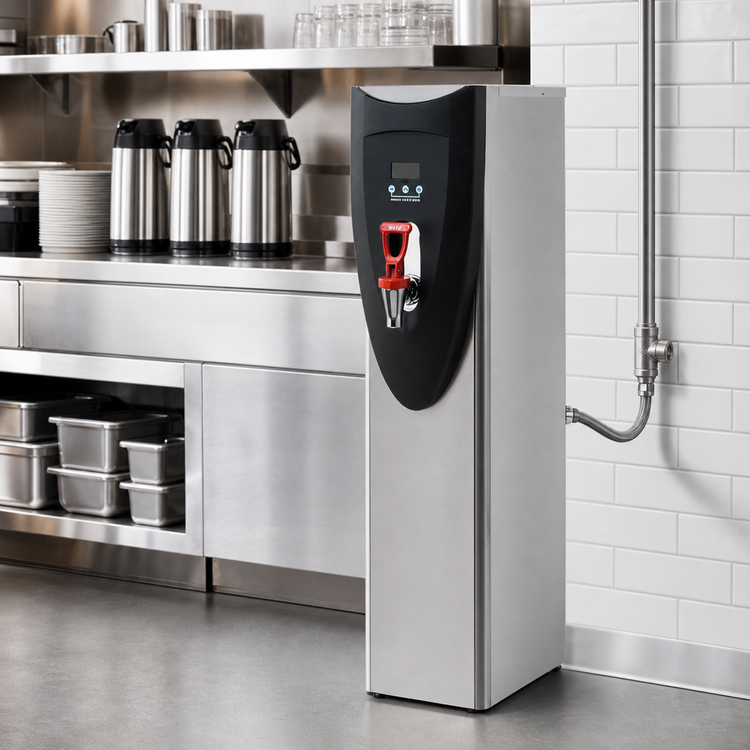 Product image #3 for BUNN H5X Element SST 5-Gallon Stainless Steel Plumbed Automatic Fill Hot Water Dispenser