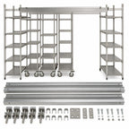 Thumbnail image #3 for Metro TOP-TRACK TTS20NA 20-Foot Overhead Mobile Shelving Track Set with Track Sections and Hardware