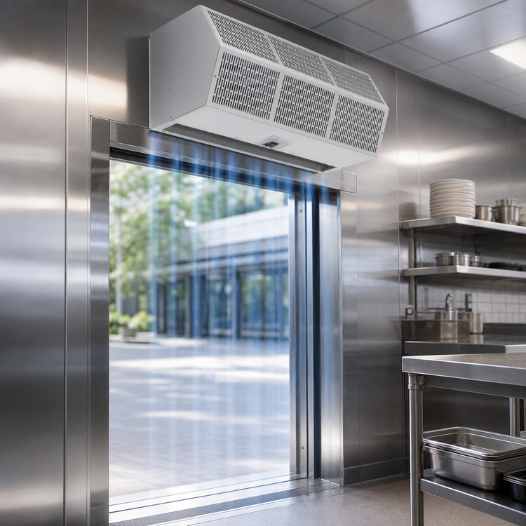 Product image #3 for Berner Commercial High Performance 10 84-Inch Ambient Unheated Air Curtain
