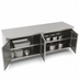 Thumbnail image #3 for John Boos Enclosed Stainless Steel Work Table with Cabinet Base and Hinged Doors, 120 x 24 Inches