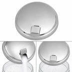 Thumbnail image #3 for American Metalcraft 3316T Stainless Steel Sugar Pourer Lid with Self-Closing Flap for 12 oz. Shakers Case of 720
