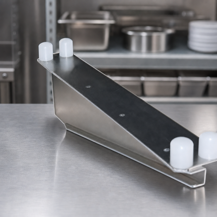 Product image #3 for Eagle Group Heavy Duty Left-Hand Single Knob C Shelf Bracket, 21 Inch, Stainless Steel