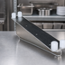 Thumbnail image #3 for Eagle Group Heavy Duty Left-Hand Single Knob C Shelf Bracket, 21 Inch, Stainless Steel