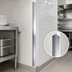 Thumbnail image #3 for Advance Tabco 96-Inch Long Stainless Steel Corner Guard, 2-Inch x 2-Inch Profile, Adhesive Backed