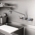 Thumbnail image #3 for T&S Brass B-1128-XS-F12 Low-Lead Wall-Mount Workboard Faucet with 12-Inch Swivel Spout, 8-Inch Centers