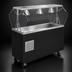 Thumbnail image #3 for Vollrath 2-Series Affordable Portable Refrigerated Cafeteria Unit with 3-Pan Well, Breath Guard and Storage Base
