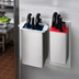 Thumbnail image #3 for Edlund KSS-5050 Wall-Mounted Knife Sanitizing System with Built-In KR-50R Rack