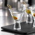 Thumbnail image #3 for Perfect Portions Mini Martini Glass, 2-1/2 oz., Stemless, Weighted Base, Clear Glass