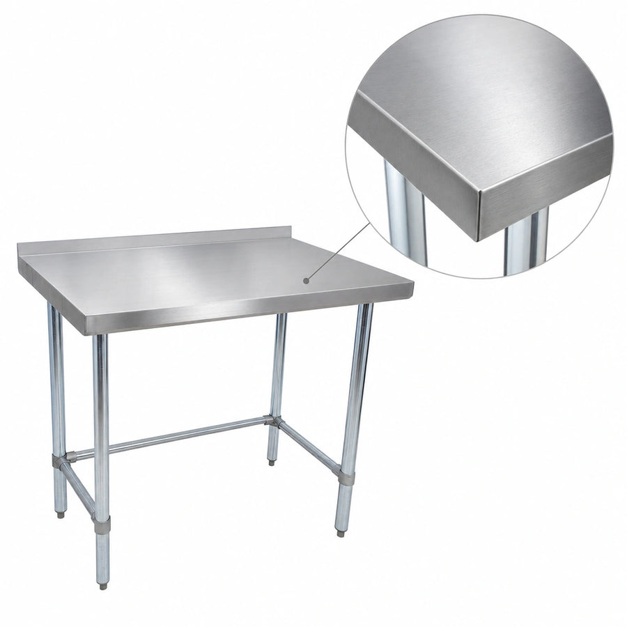 18-Gauge 430 Stainless Steel Top