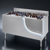 Thumbnail image #3 for Advance Tabco Underbar Basics 48-Inch Stainless Steel Beer Bath Bar Ice Bin