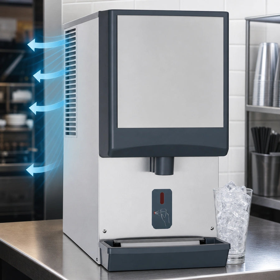 Integral Air-Cooled Icemaker