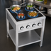 Thumbnail image #3 for Eurodib Commercial Freestanding 4-Zone Induction Cooktop, 208V 3-Phase