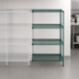 Thumbnail image #3 for Eagle Group Valu-Gard Green Epoxy 4-Tier Wire Add-On Shelving Unit, 24-Inch Wide x 21-Inch Deep x 74-Inch High