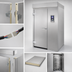 Thumbnail image #3 for HURRiCHiLL Modular Roll-In Blast Chiller/Shock Freezer, Remote Refrigeration, 1 Mobile Rack