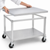 Thumbnail image #3 for New Age Mobile Aluminum Equipment Stand with Undershelf, 48 x 30 x 24 Inches, 12-Gauge Marine-Edge Top