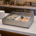 Thumbnail image #3 for Atlas Metal Marche Style Countertop Insulated Ice Pan with Drain, 24 x 30 Inches