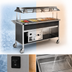 Thumbnail image #3 for Atlas Metal CAHC-6 Dual Temp 6-Pan Full-Size Hot and Cold Buffet Station