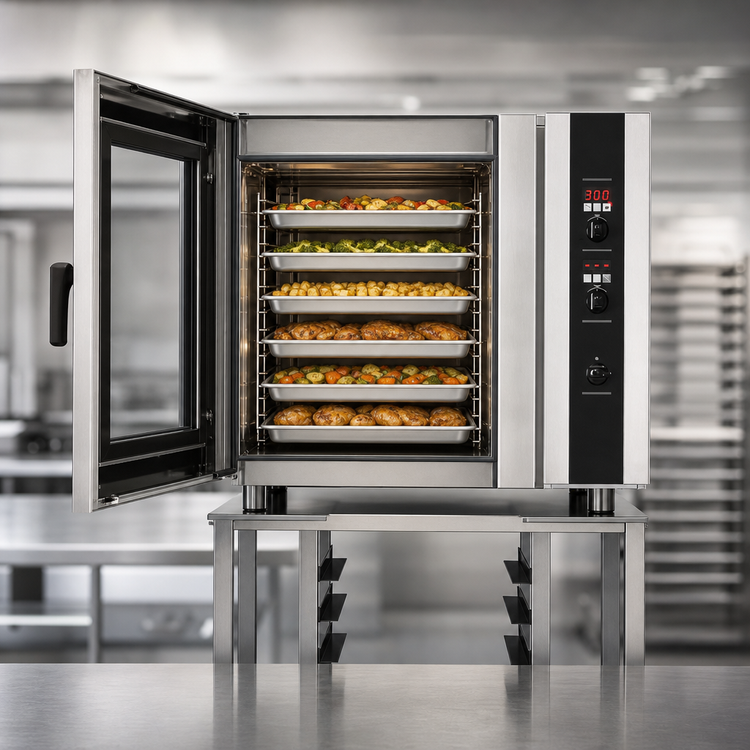 Product image #3 for Turbofan E35D6-26 Electric Countertop Convection Oven with 6 Full-Size Sheet Pan Capacity
