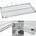 Thumbnail image #3 for Metro Super Erecta Super Wide 36 x 36 Inch Stainless Steel Wire Shelf