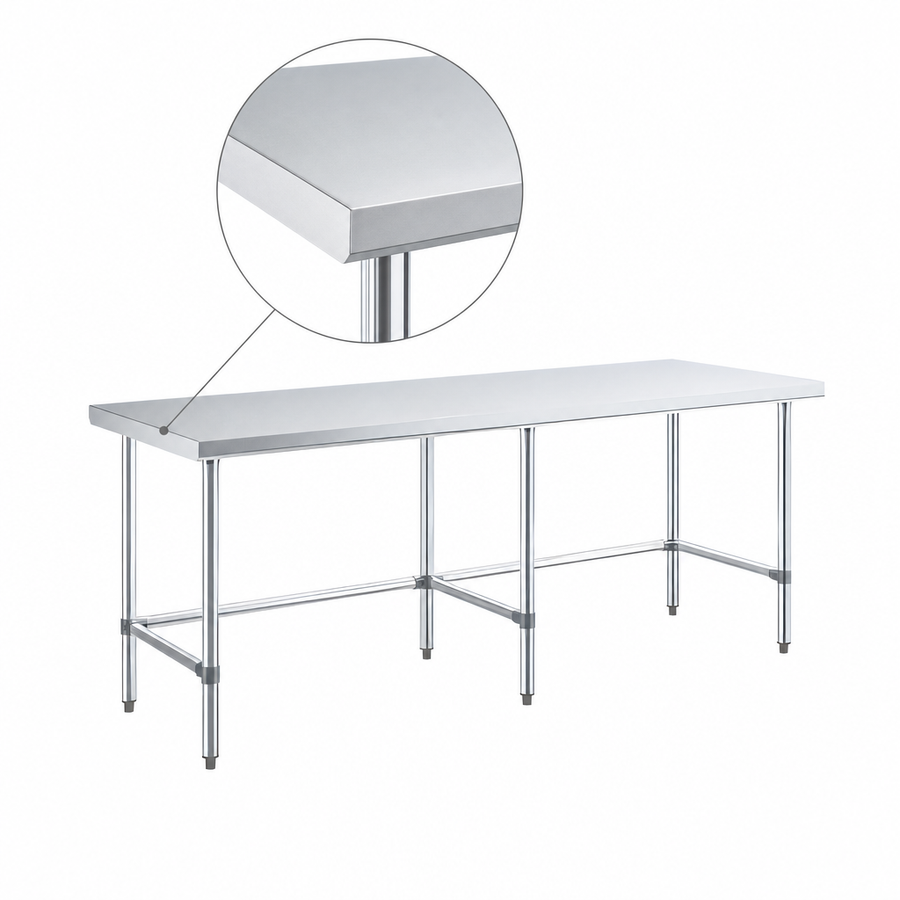 18-Gauge 430 Stainless Steel Top