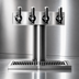 Thumbnail image #3 for Spec-Bar Stainless Steel 5-Faucet Countertop Beer Dispenser with Drip Tray