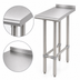 Thumbnail image #3 for Sapphire Manufacturing 15-Inch x 30-Inch Stainless Steel Equipment Filler Table with 1-1/2-Inch Rear Up-Turn