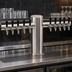 Thumbnail image #3 for Krowne Max-T Style 10-Faucet Glycol-Cooled Countertop Beer Tower, Brushed Stainless Steel
