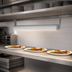 Thumbnail image #3 for Vollrath Low Profile Unlighted Strip Heat Lamp, 78 Inch, 208V, White Hammer Finish