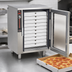 Thumbnail image #3 for Handy Line Single-Door Countertop Heated Pizza Holding Cabinet, 11 17-Inch Pizza Box Capacity