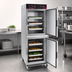 Thumbnail image #3 for Cres Cor Mobile 2-Compartment Radiant Cook-and-Hold Cabinet Oven